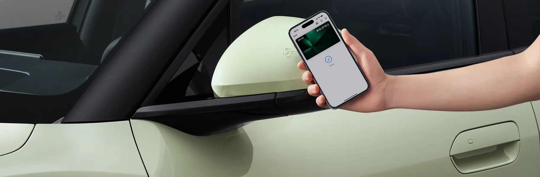 Kontrola na wyciągnięcie ręki BYD Atto 2